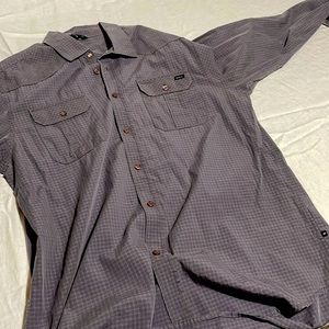 RVCA casual surf style dress shirt.